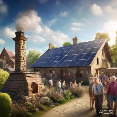 清洁能源改变小镇生活